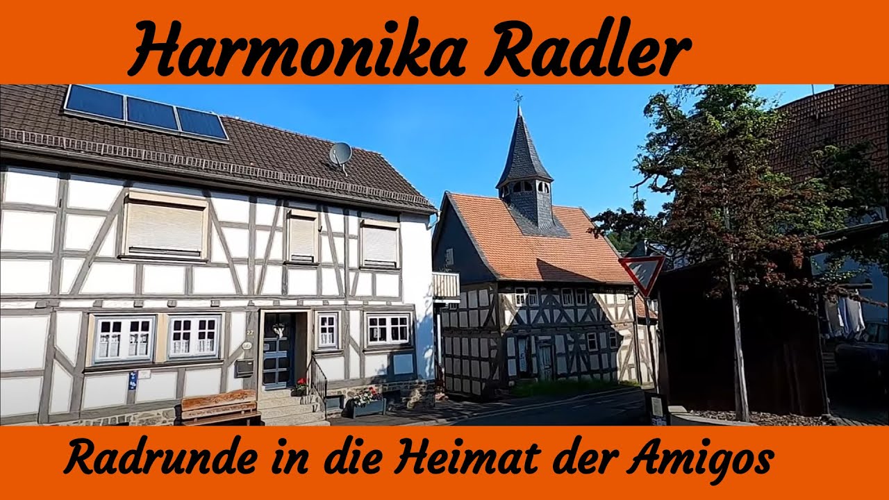 Radtour in die Heimat der Amigos - Schotten-Laubach-Hungen-Schotten