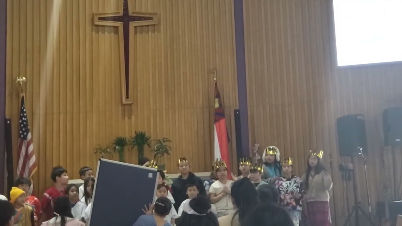 Singing jesus song  on Sunday 