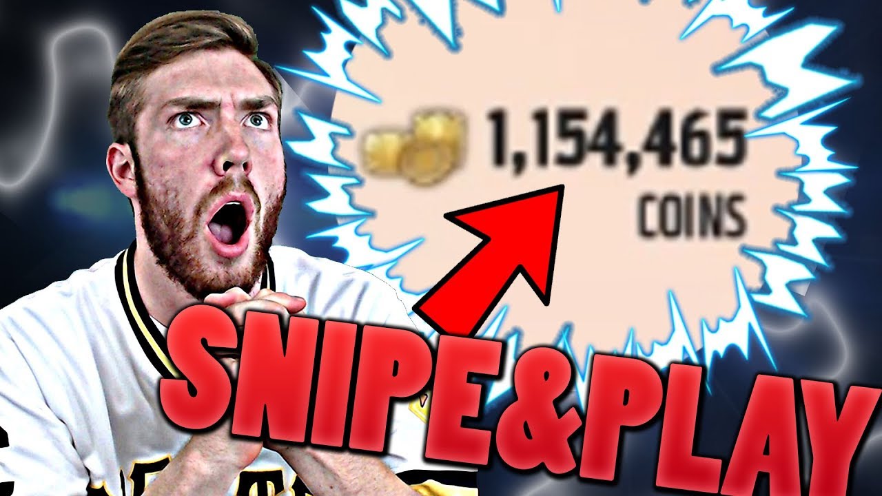 THE SNIPE AND PLAY! (SNIPED A FULL TEAM) Auction House Hustling NEW FILTER! Madden 18 Ultimate Team
