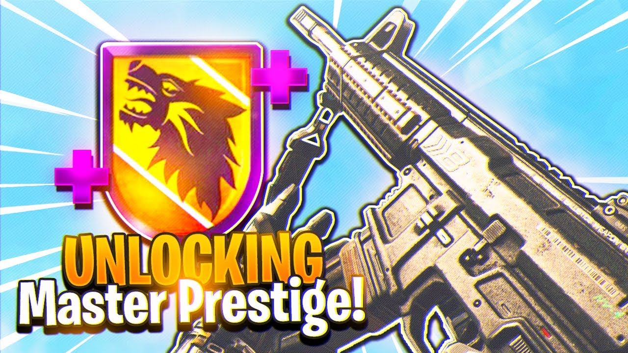 UNLOCKING MASTER PRESTIGE on INFINITE WARFARE in 2019!