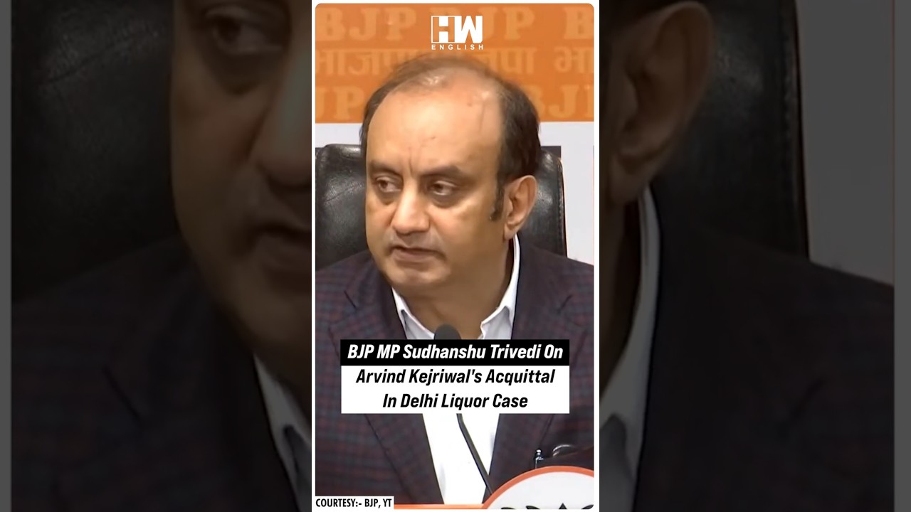 #Shorts | BJP MP Sudhanshu Trivedi On Arvind Kejriwal's Acquittal In Delhi Liquor Case | Sisodia