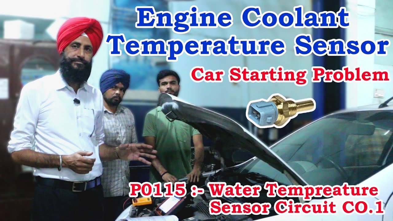 P0115- Water Temperature Sensor Circuit CO.1 Car Starting Problem Solved #SensorWiringCheck#sensor