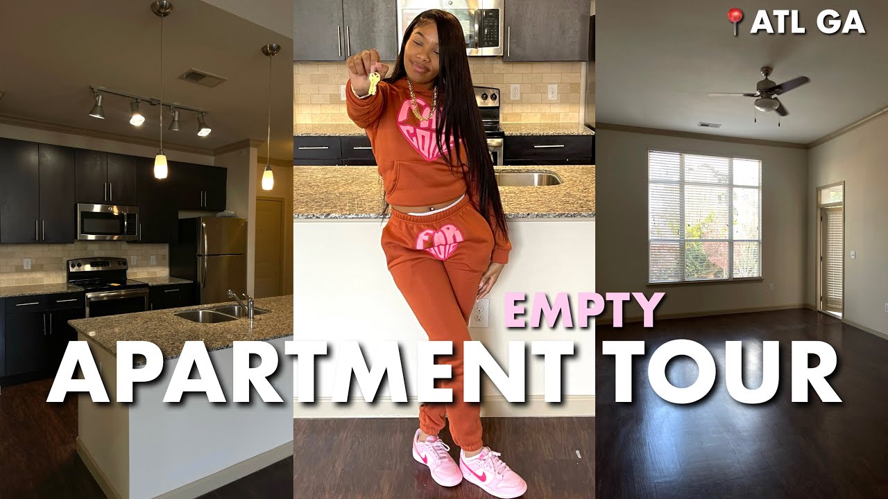 MY EMPTY LUXURY APARTMENT TOUR | I GOT THE KEYS.. moving into my first apartment EP: 4