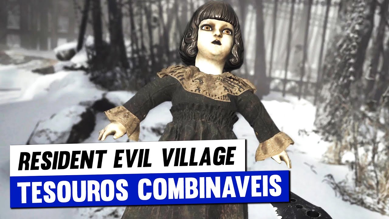 Localização de TODOS OS TESOUROS COMBINÁVEIS de Resident Evil Village