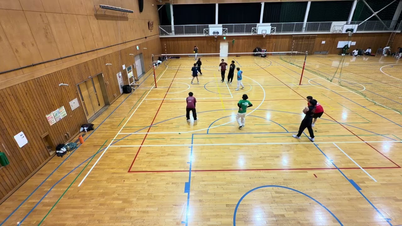 試合（5対5） 第2セット
