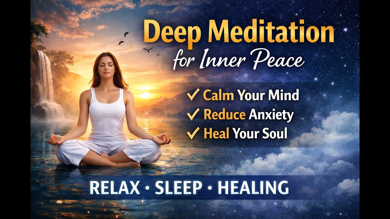 Deep Meditation for Inner Peace | Relax Your Mind, Body & Soul