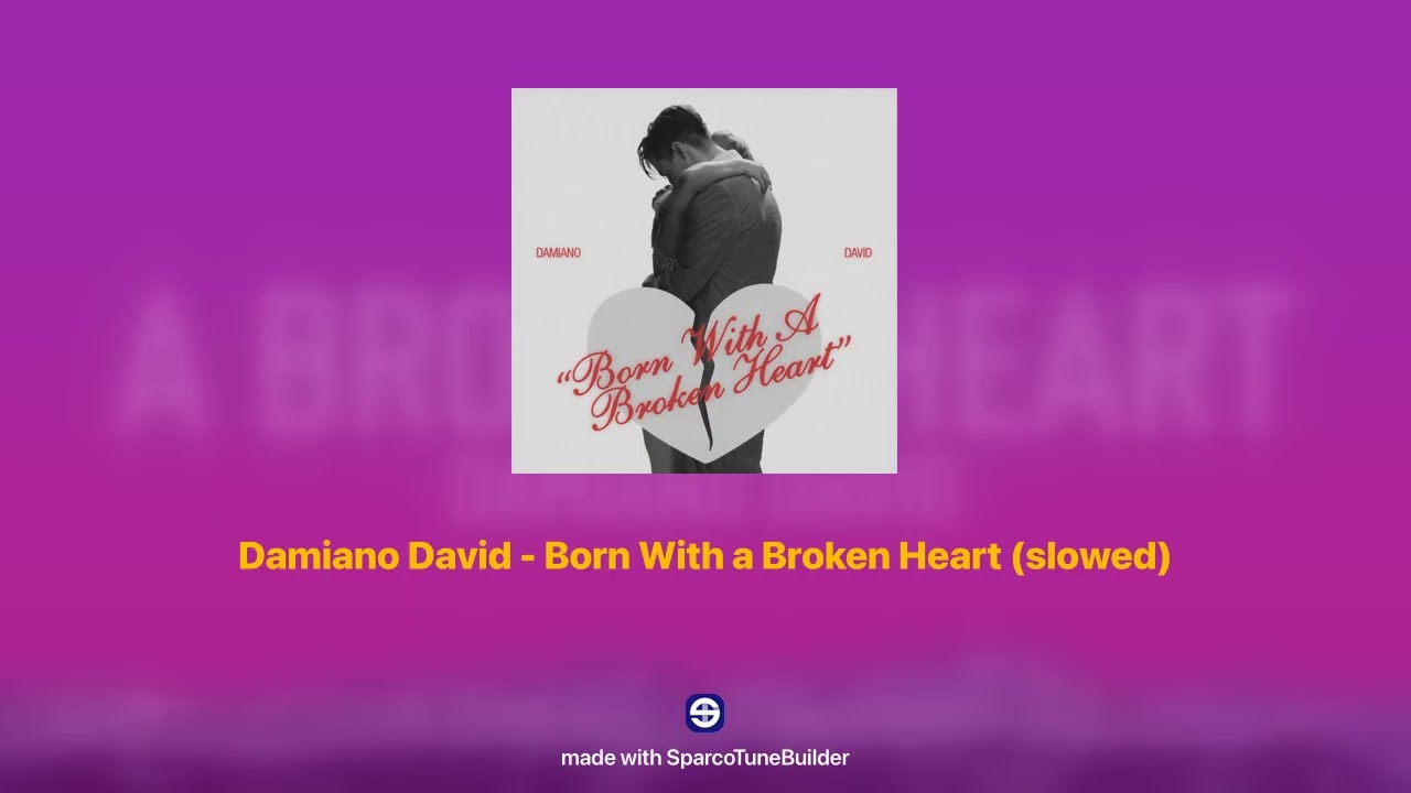 Damiano David - Born With a Broken Heart 𝘀𝗹𝗼𝘄𝗲𝗱 + 𝗿𝗲𝘃𝗲𝗿𝗯