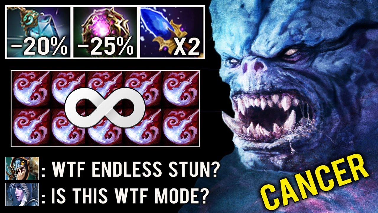 NEW CRAZY -45% CD ENDLESS STUN Mid Ogre Is Back 1 Combo Delete Most Annoying Build Dota 2