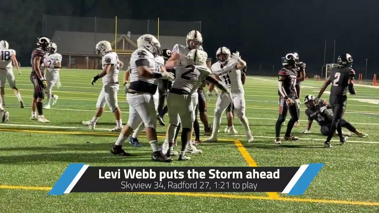 Skyview vs  Radford football highlights