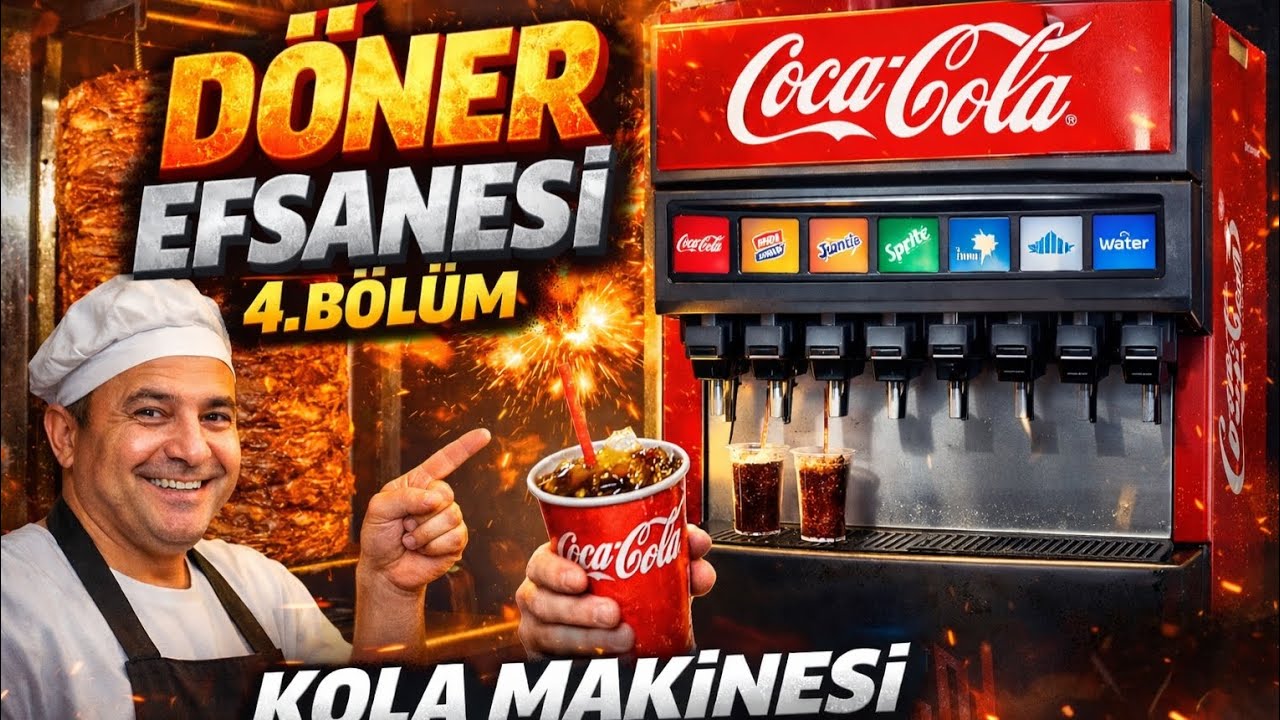 Kola makinesi aldık! Döner dükkanı seviye atladı 😱