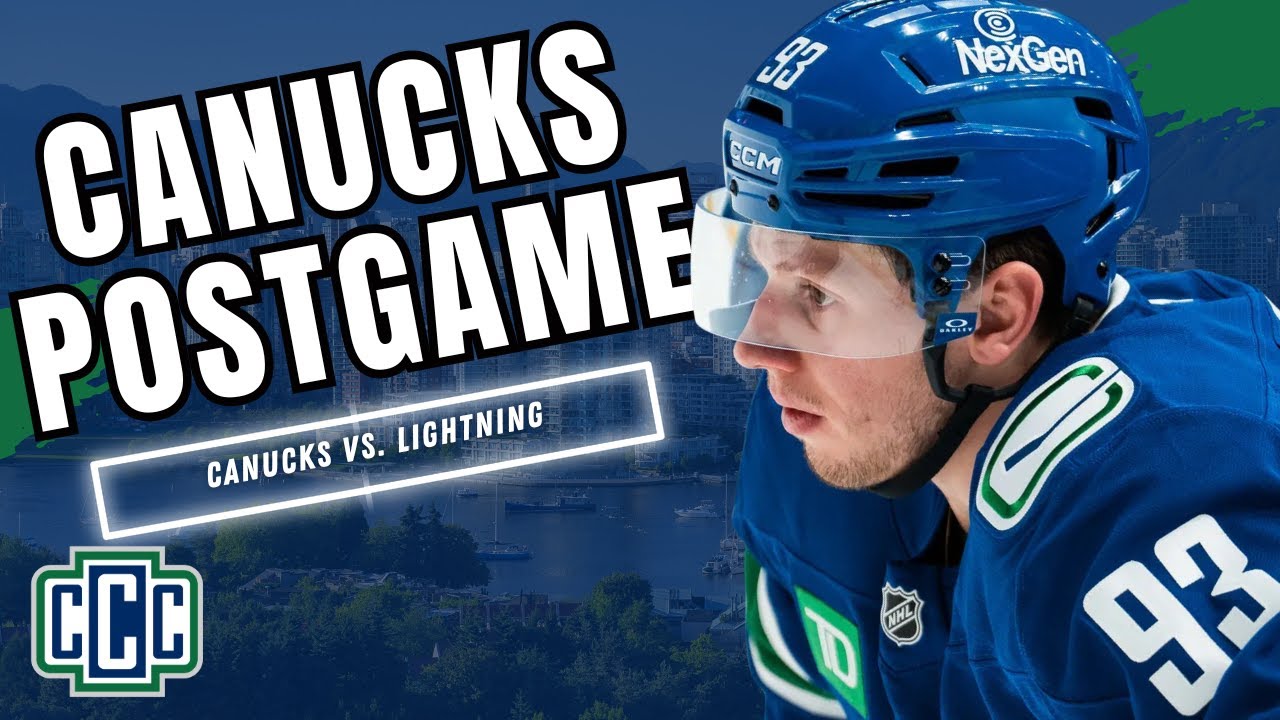 CANUCKS VS. LIGHTNING POSTGAME LIVESTREAM - March 19, 2026