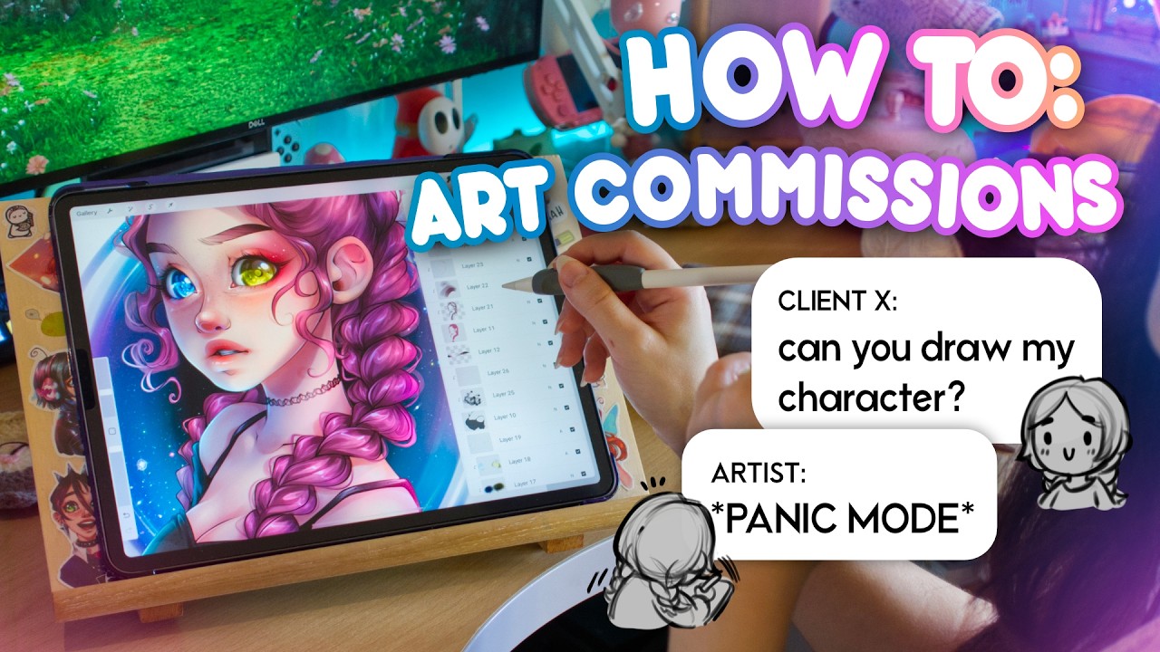 ART COMMISSIONS COMPLETE GUIDE 🎨 all you need to know: basic tips, how to talk to clients & more