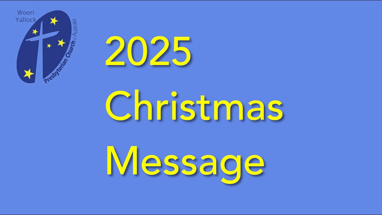 2025 Christmas Message