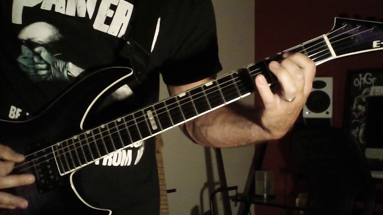 Урок игры на гитаре Megadeth Chosen Ones