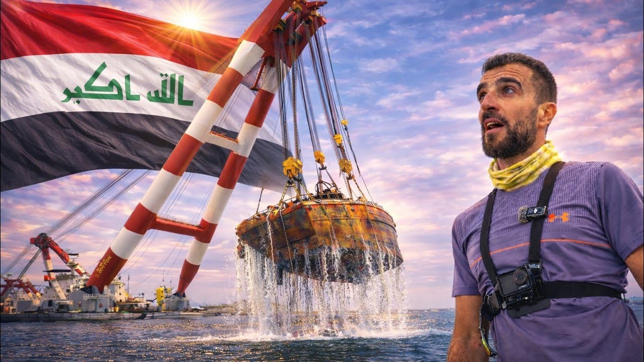 وصلت الفاو و شفت اكبر رافعة في الشرق الأوسط