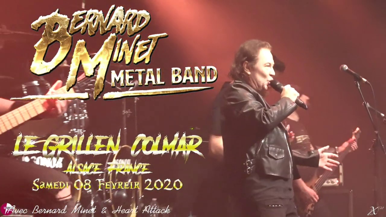 Bernard Minet Metal Band - Résumé du concert (Le Grillen, Colmar - 2020)