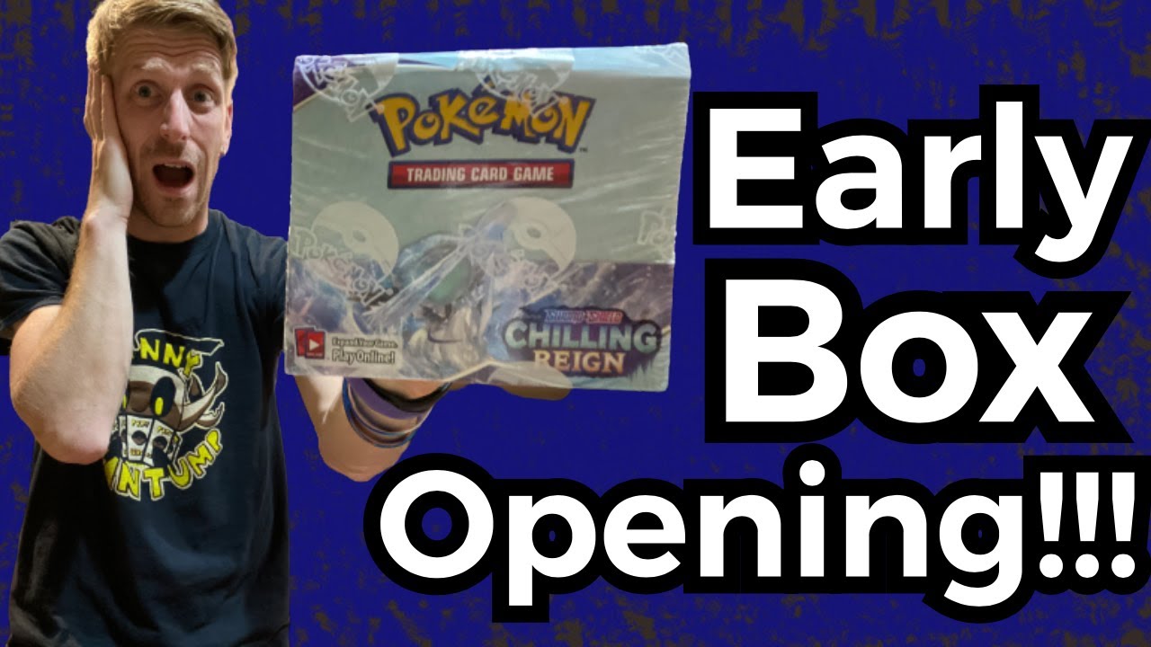 DOUBLE SECRET RARES PULLED!!! Opening an Early Chilling Reign Booster Box From Pokemon!!