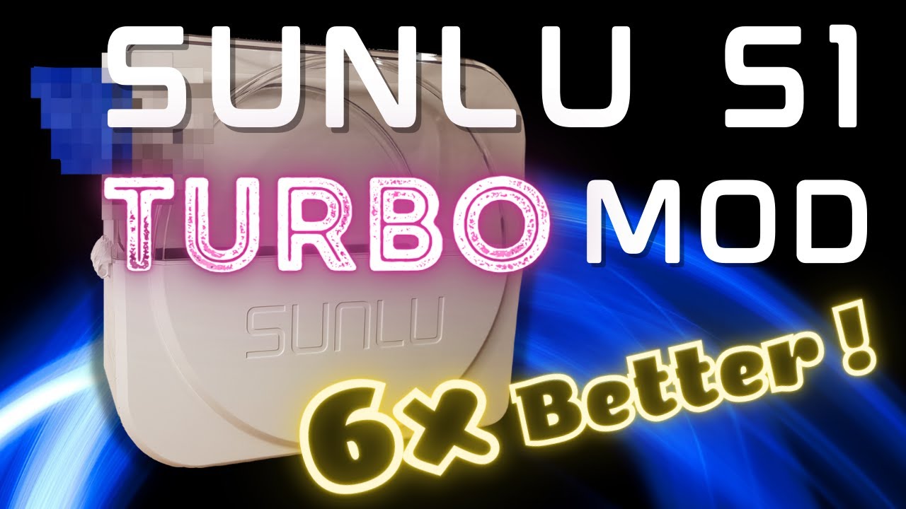 Sunlu S1 Filadryer Turbo Mod (They should have made it like this)