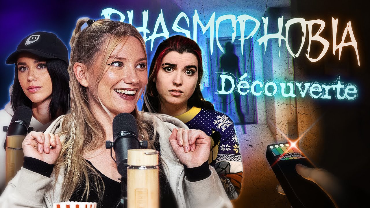 BagheReplay - Découverte de PhasmoPhobia avec Horty et AvaMind, quel régal. // Phasmo #01