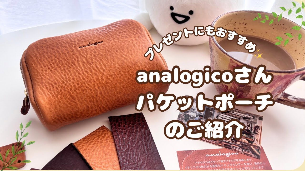 【購入品】初analogicoさん！パケットポーチをご紹介します✨️