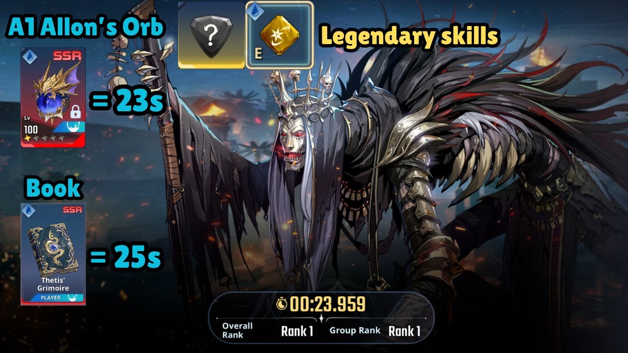 Eiberg/아이베르크 (23.959) | Legendary Water Kick | A1 Allon | Battlefield of Time S13 #2 | SL: Arise