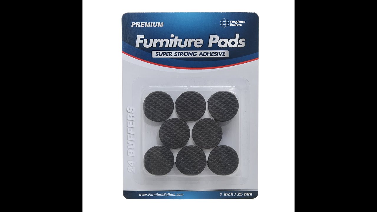 Non Slip Furniture Pads - Floor Protectors with Sticky Adhesive for Chair and Table Legs and more