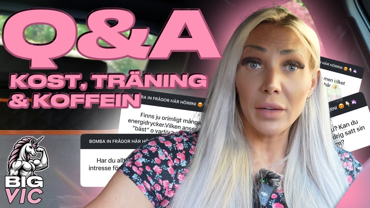 Allt du velat veta – Q&A om fitness, mat och motivation