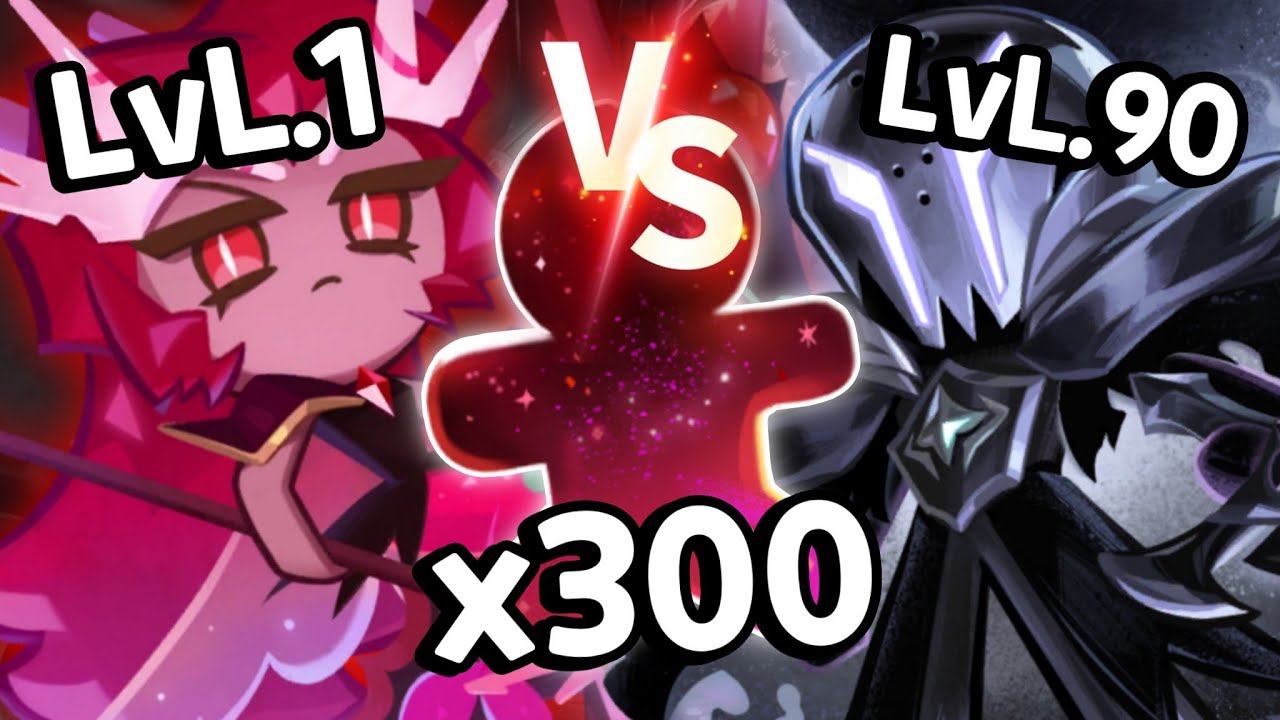 300 GACHAS PERO SON GALLETAS LVL 1 vs EL META V.2💀 COOKIE RUN KINGDOM 