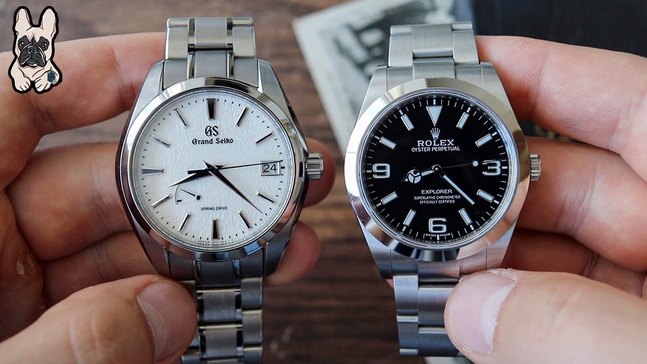 Какие часы стоит купить? Grand Seiko Snowflake против Rolex Explorer [SBGA211 против 214270]