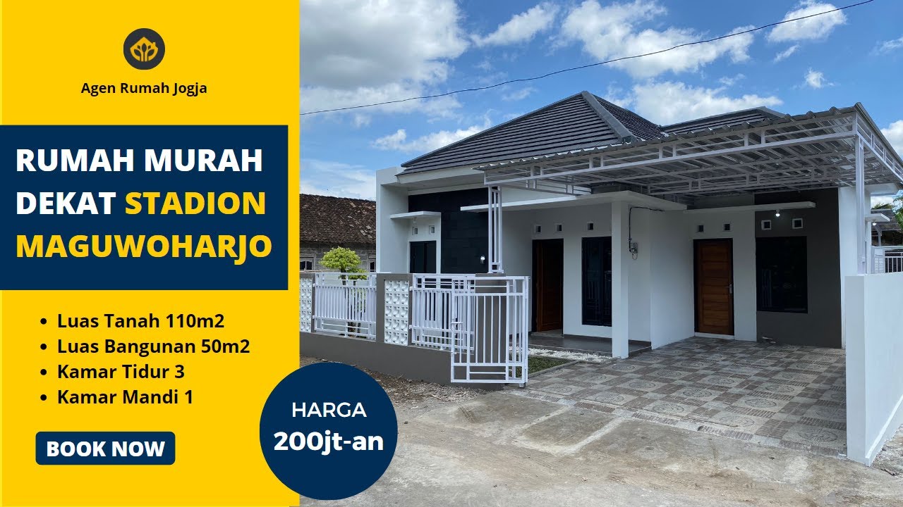 Rumah Murah Dekat Stadion Maguwoharjo Sleman Yogyakarta