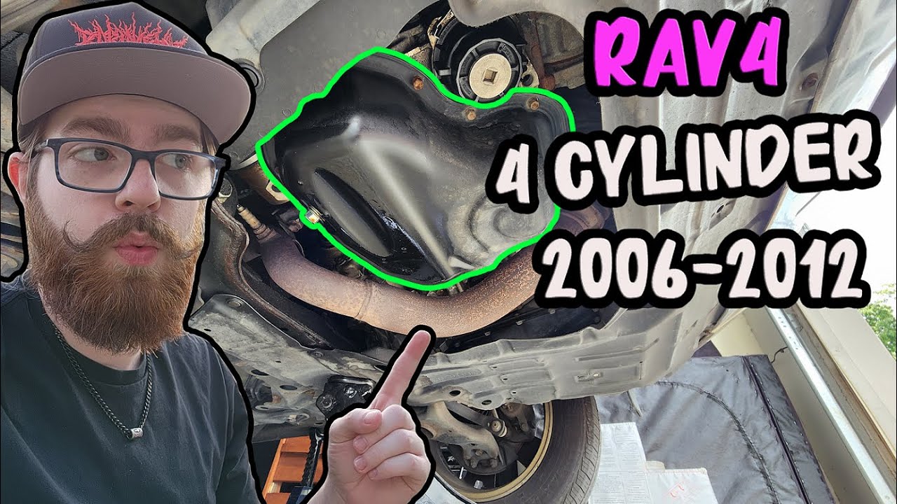 2006 2012 Rav4 Oil Pan Replacement