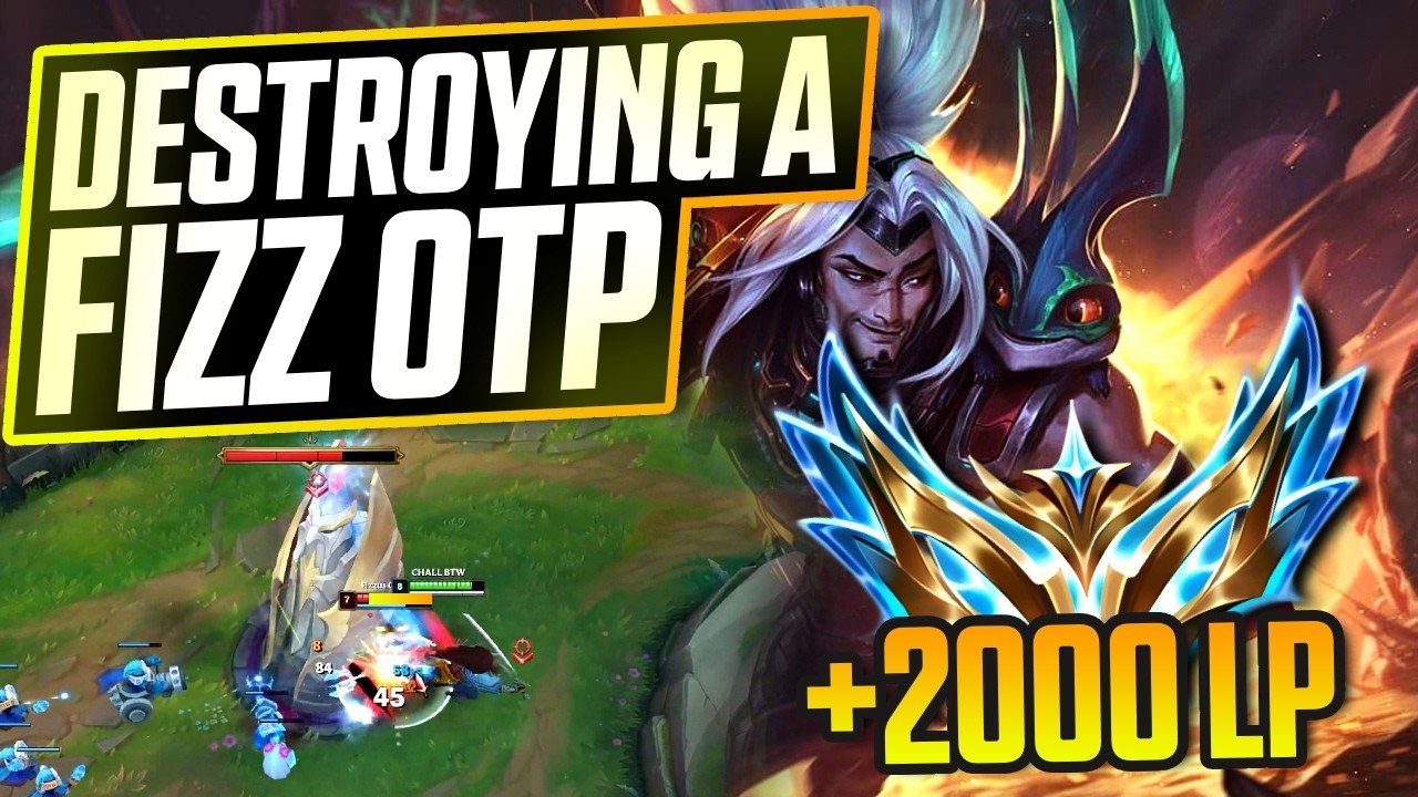 2200 LP CHALLENGER YASUO ПРОТИВ AKALI И FIZZ! - TheWanderingPro