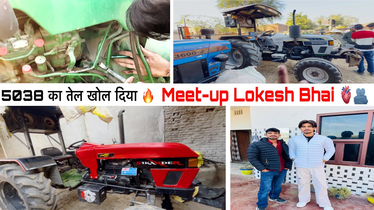 Finally आज हरियाणा चल दिया 🥰// बहुत जल्दी Eicher पे होगा टगड़ा 🔥💪 काम Meet-Up Lokesh Bhai 