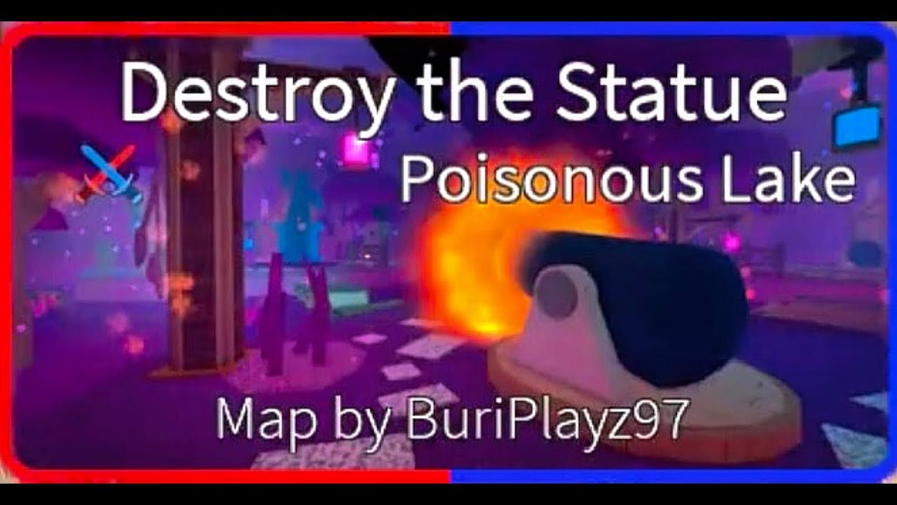 Epic Minigames - Destroy the Statue: Poisonous Lake | Roblox