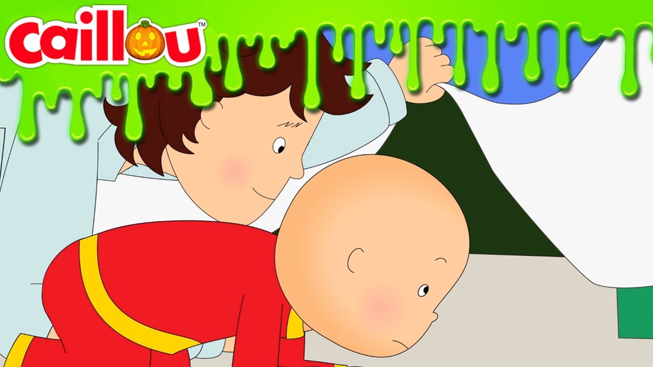 Qu'est-ce qui se cache sous le lit? | Caillou en Français