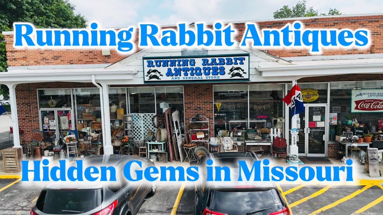 Hidden Gems at Running Rabbit Antiques - Higginsville, Missouri