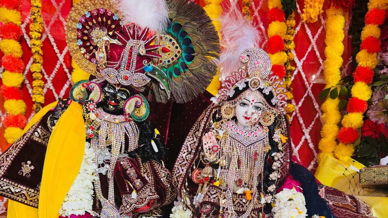 #श्री जी और ठाकुर जी की शादी  Part-1 #bhandirvan (@LalitaSinghal  )