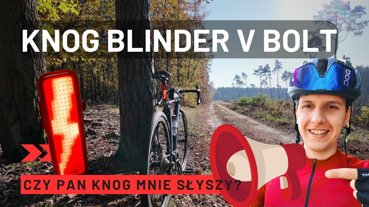 Knog BLINDER V bolt - NIE musisz jej MIEĆ!