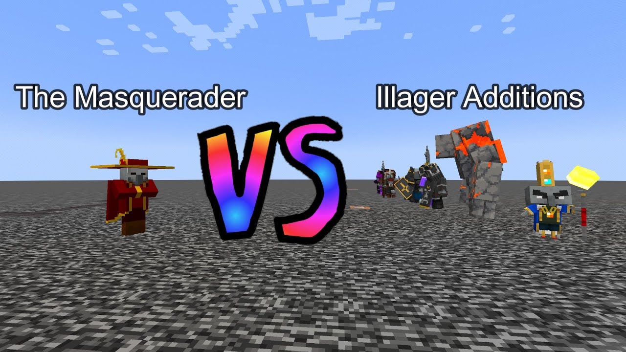 The Masquerader vs Illager Additions | Minecraft  Mob Battle