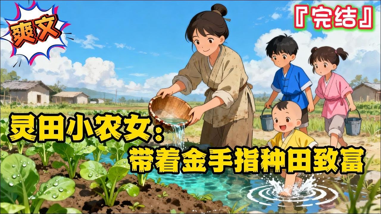 完结《灵田小农女：带着金手指种田致富》【灵田空间+架空古代+轻度玄幻+种田致富+经商+打脸极品亲戚+保护家园+不恋爱脑+无CP】 #逃荒 #种田 #古代言情 #系统 #穿越 #家长里短 #空间 #女强