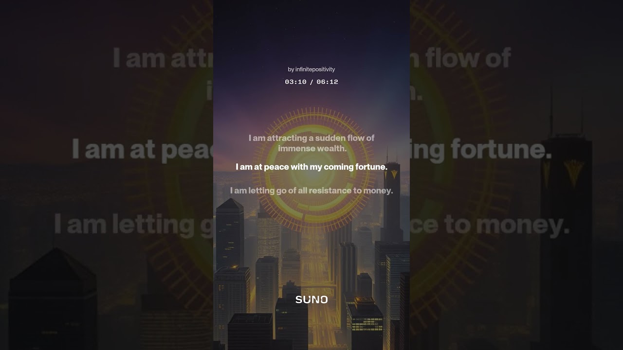 INFINITE POSITIVITY - THE WINNER'S PROTOCOL | 40 Affirmations for Luck & Massive Wealth