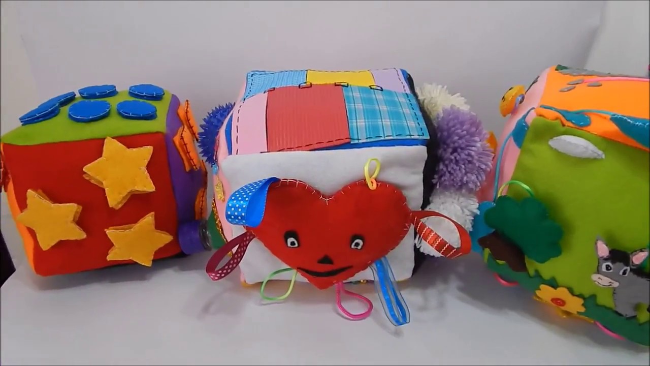 dado didáctico para bebés