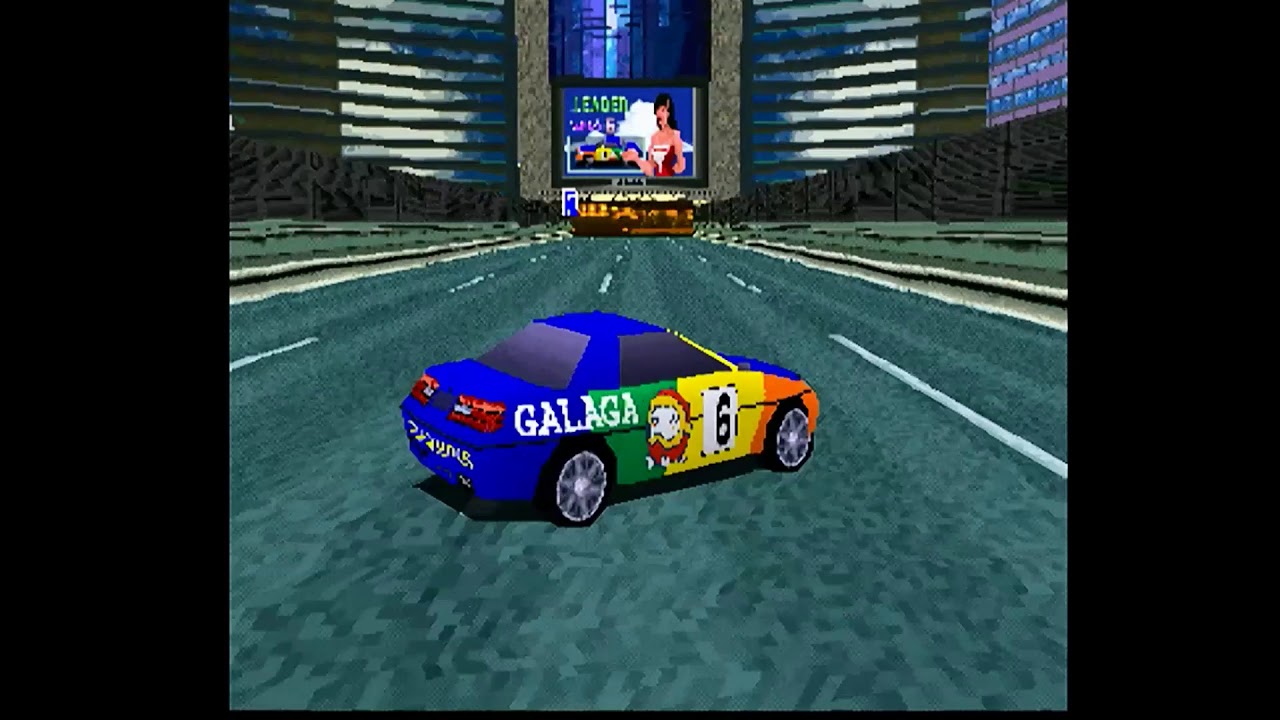 Ridge Racer - Sony PlayStation - RGB SCART High Quality - Full Playthrough Longplay Original PS1 '95
