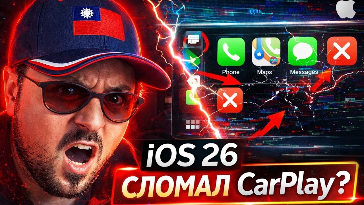 iOS 26 СЛОМАЛ Apple CarPlay?