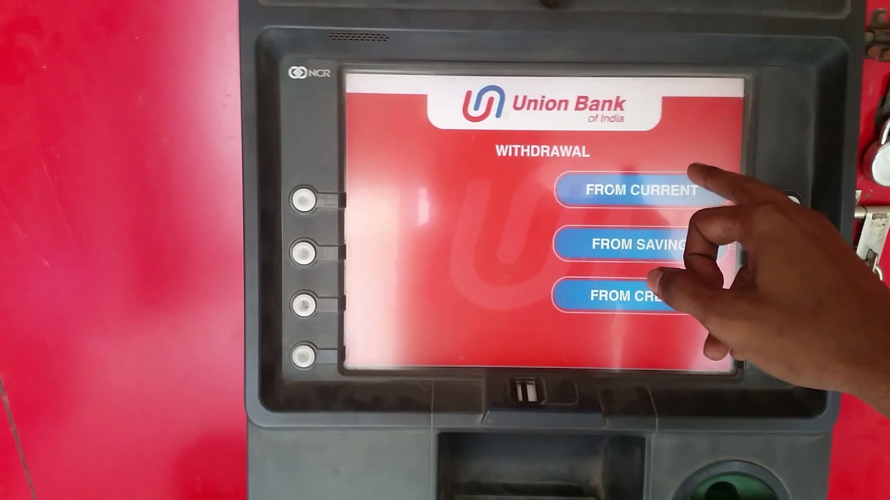 union bank ke atm se paise kaise nikale | how to withdraw money from union bank atm | union bank atm