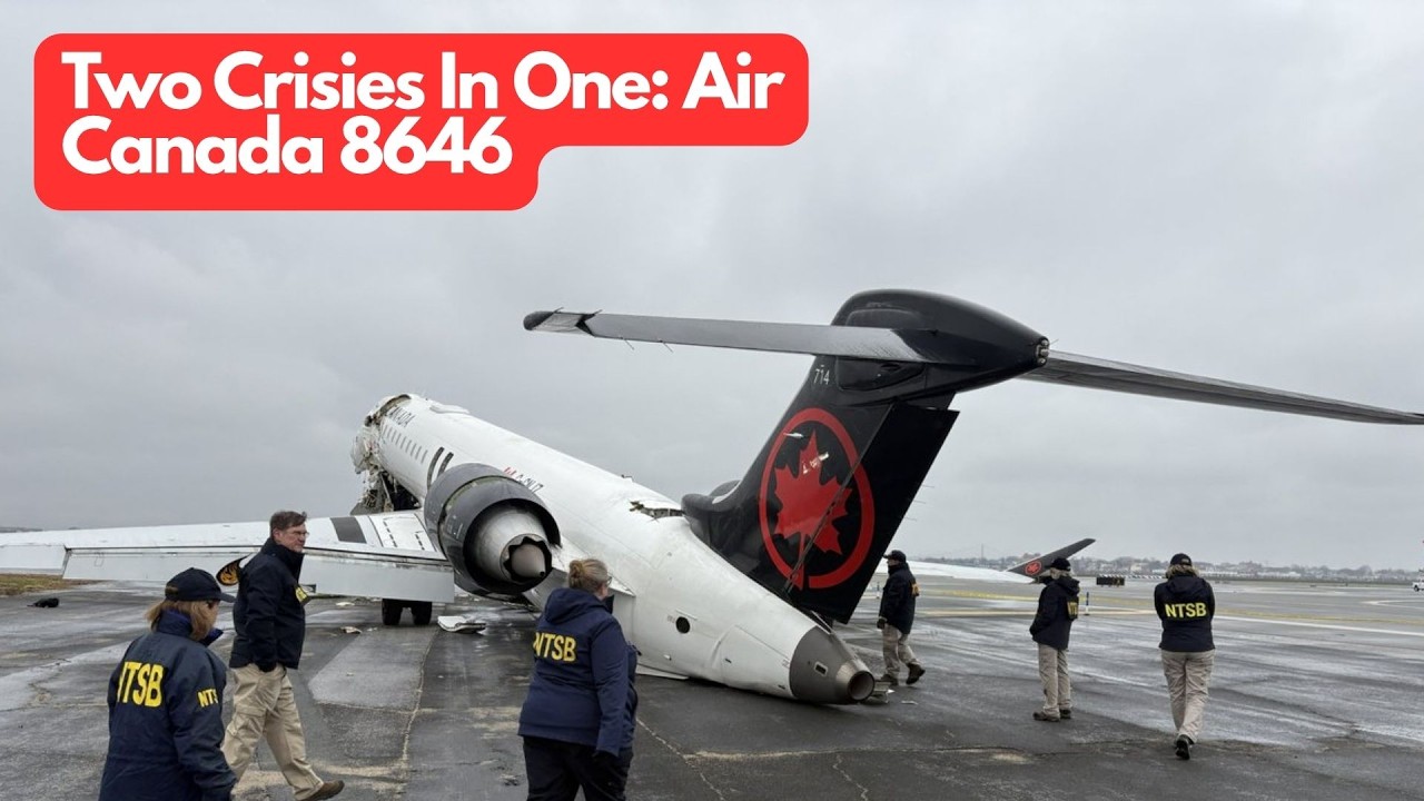 Two Crisies At The Same Time : Air Canada 8646