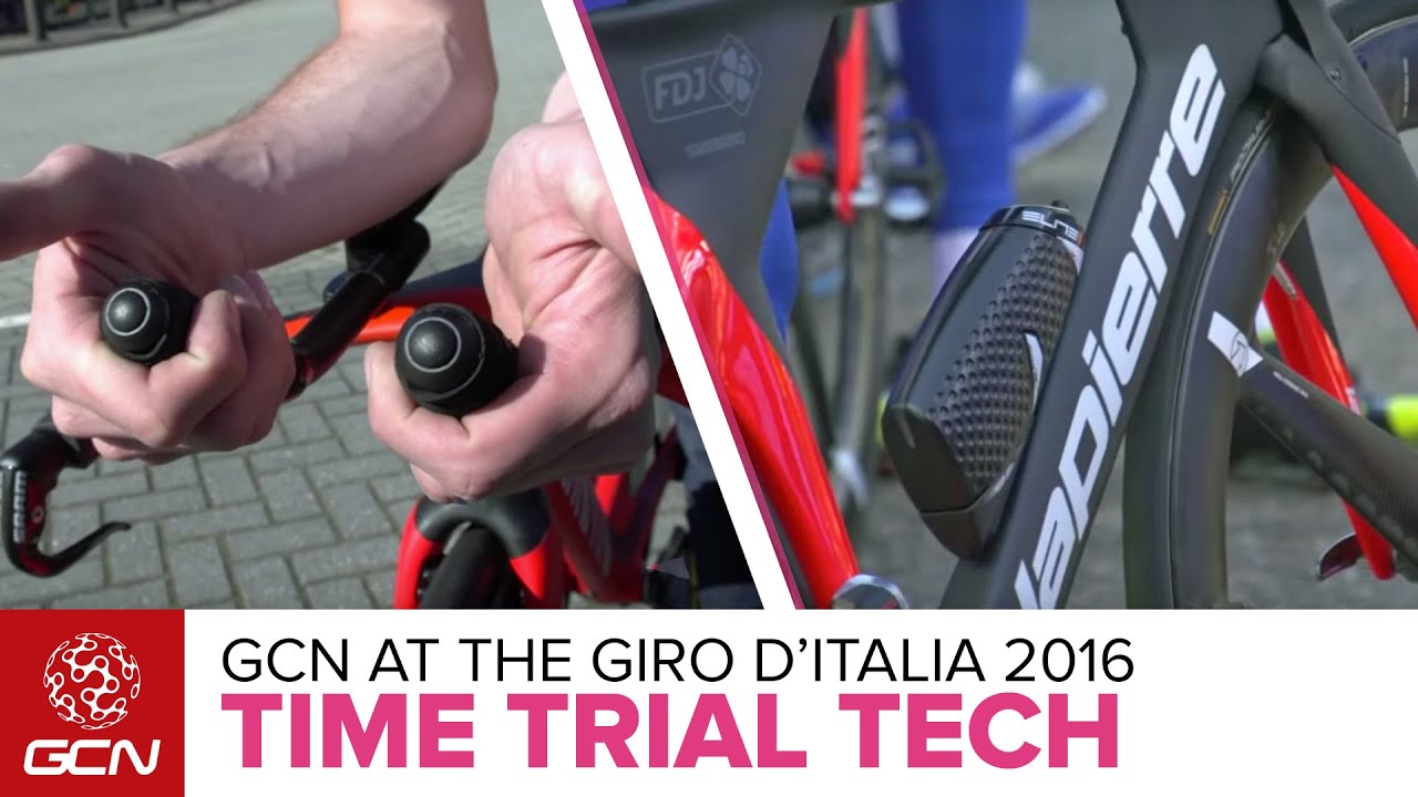 Giro D'Italia Time Trial Tech With Velonews &ndash; NEW SRAM Red eTap Shifters Spotted!