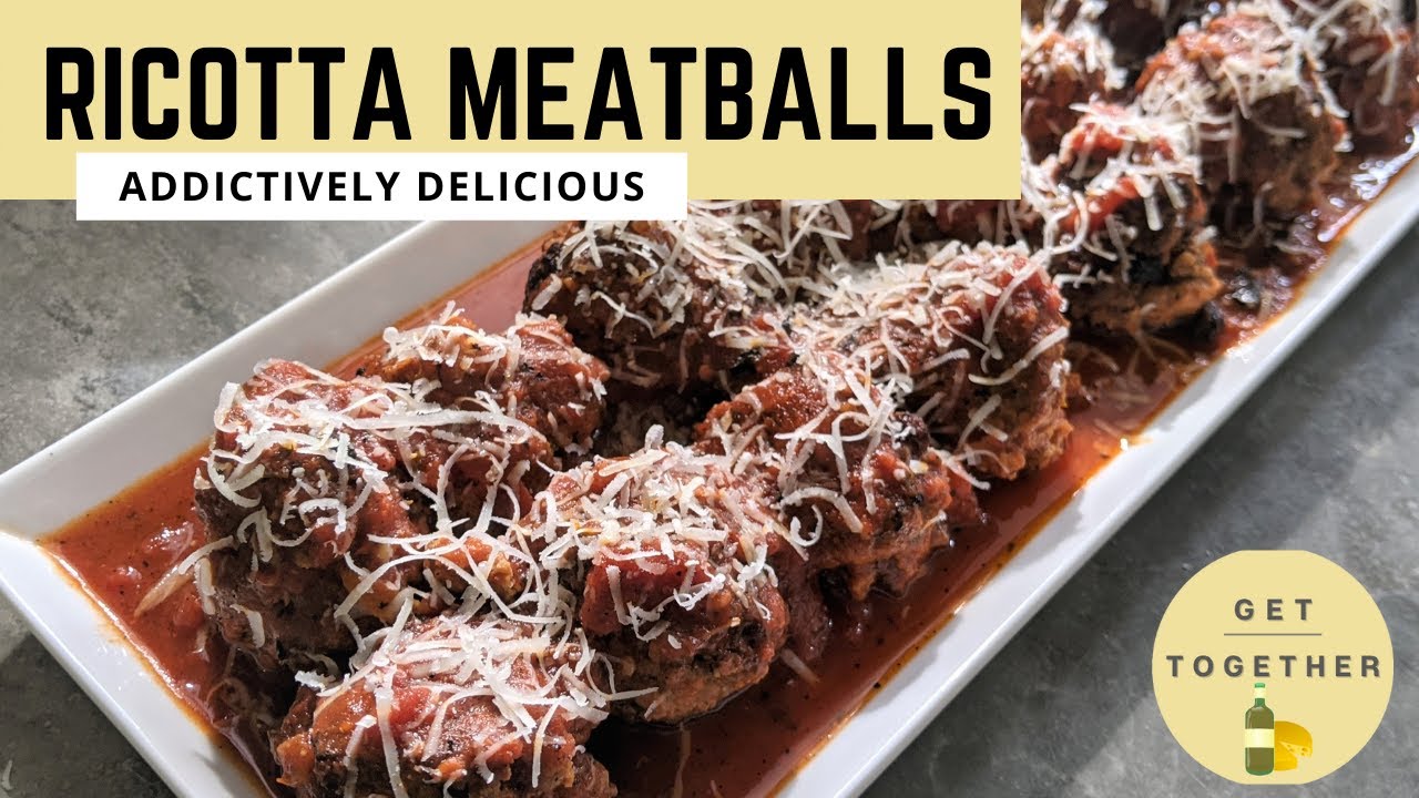 Ricotta Meatballs | The BEST!! Addictively Delicious