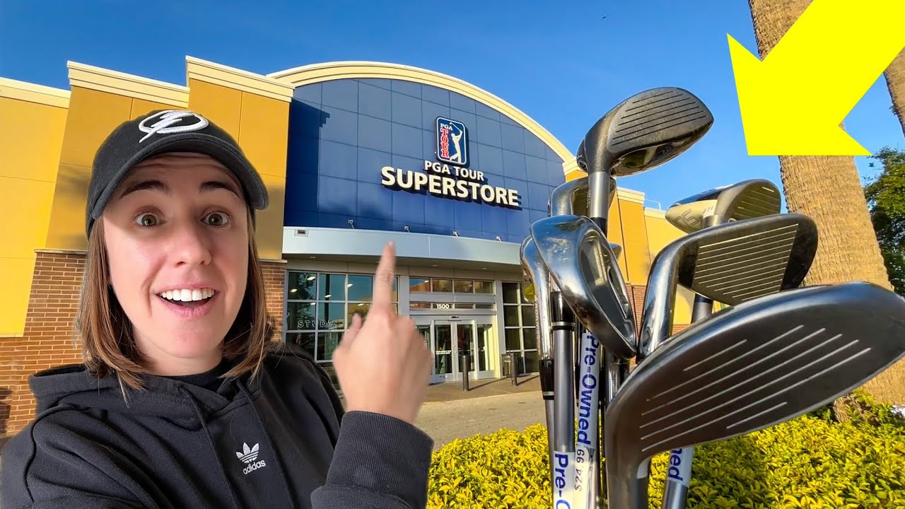 PGA TOUR SUPERSTORE HAD AN ABSOLUTE MONSTER… Can I Hit It?