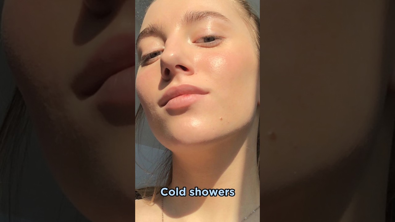 Hot Shower vs Cold Shower #shorts #hotshower #coldshower #glowuptips